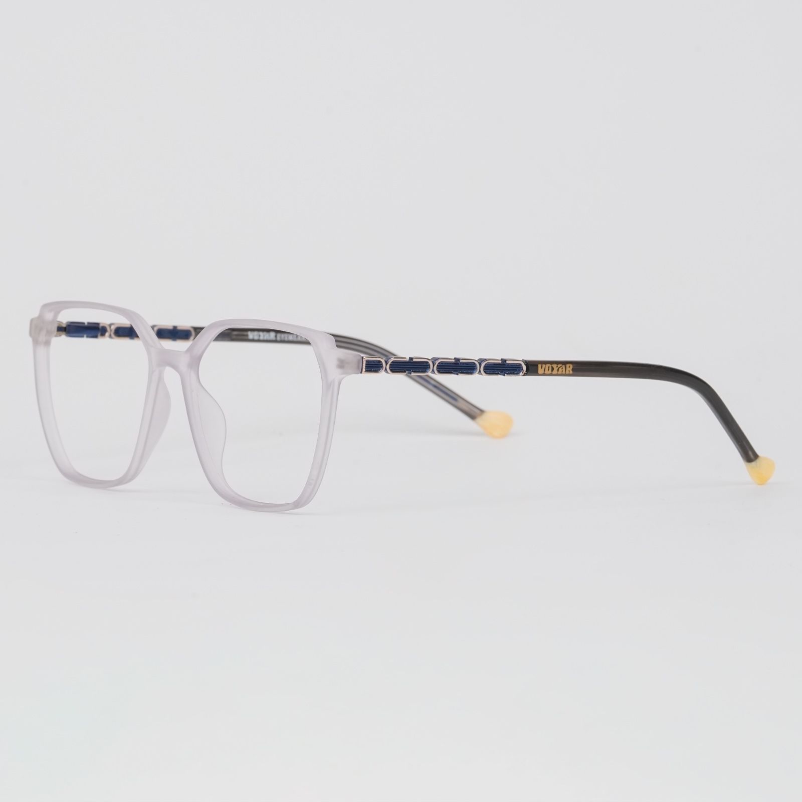 Hexagonal frame | Matte transparent Grey