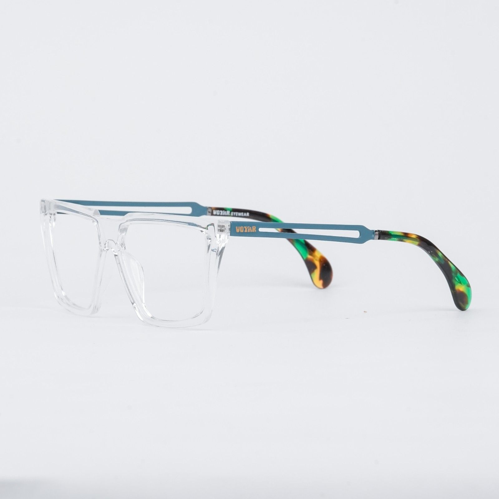 Catsquare frame | Transparent glossy white